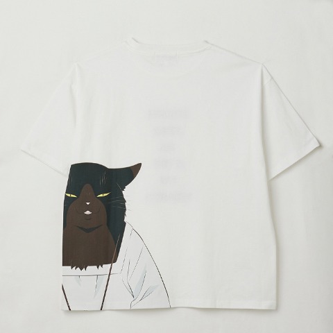レディース　チャーム付Tシャツ（TVアニメ『デキる猫は今日も憂鬱』）