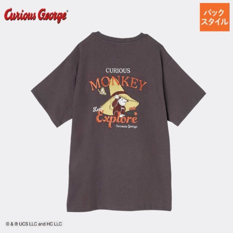 レディース　Tシャツ（おさるのジョージ）