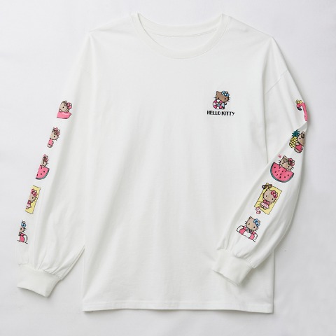 レディース　長袖Tシャツ（ハローキティ）