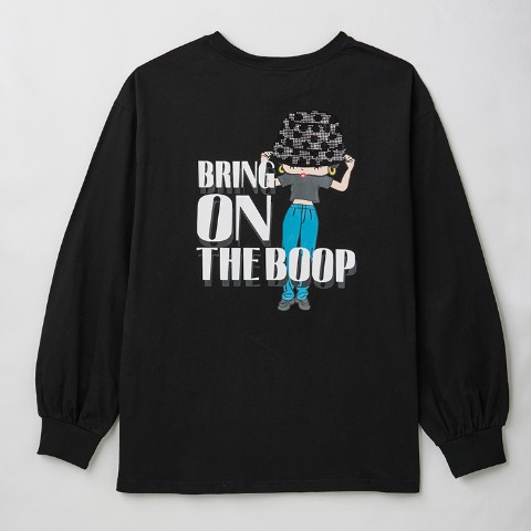 レディース　長袖Tシャツ（BETTY BOOP）