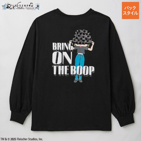 レディース　長袖Tシャツ（BETTY BOOP）