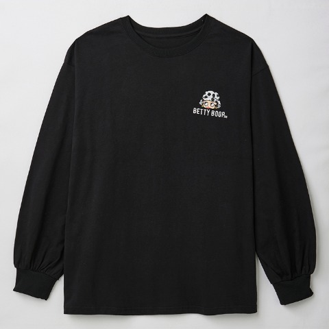 レディース　長袖Tシャツ（BETTY BOOP）