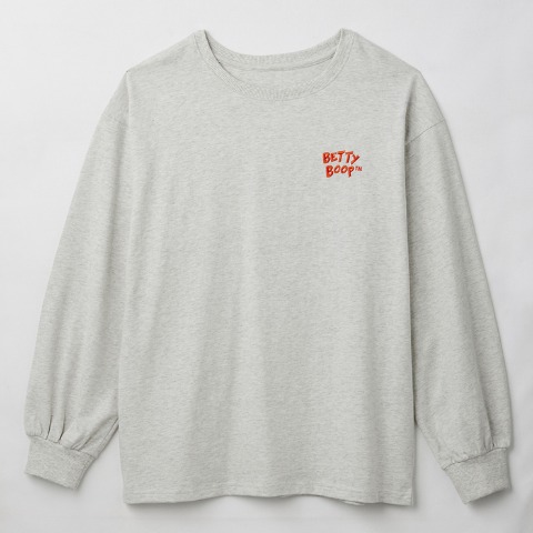 レディース　長袖Tシャツ（BETTY BOOP）