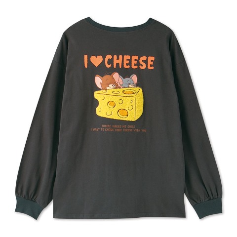 レディース　長袖Tシャツ（TOM＆JERRY）