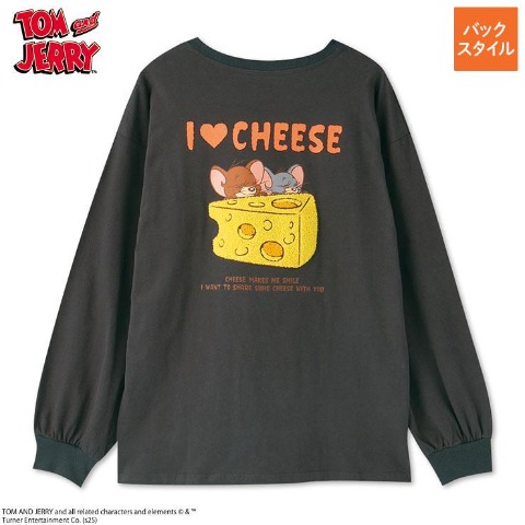 レディース　長袖Tシャツ（TOM＆JERRY）
