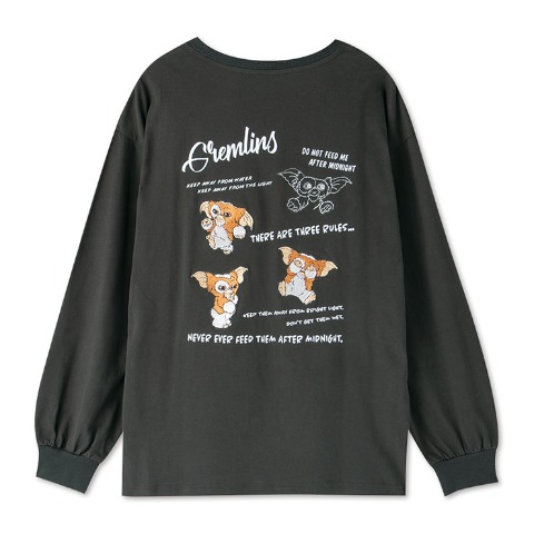 レディース　長袖Tシャツ（GREMLINS）