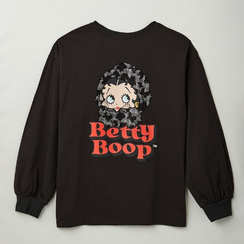 レディース　長袖Tシャツ（BETTY BOOP）