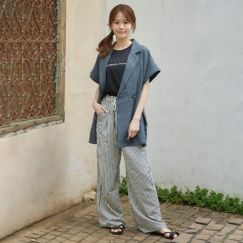 レディース　シルケットTシャツ（Denifits）