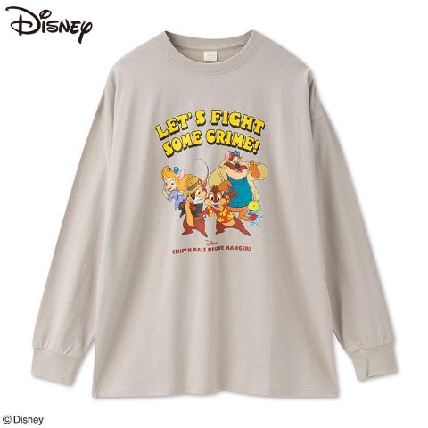 レディース　長袖Tシャツ（Disney）