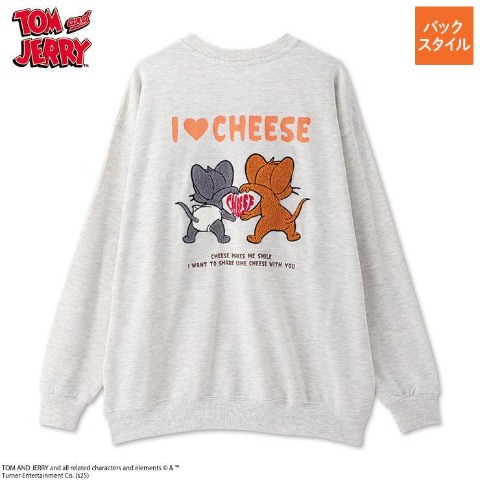 レディース　プルオーバー（TOM＆JERRY）