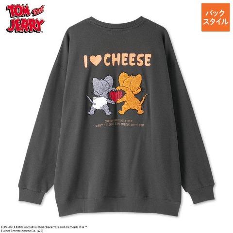 レディース　プルオーバー（TOM＆JERRY）