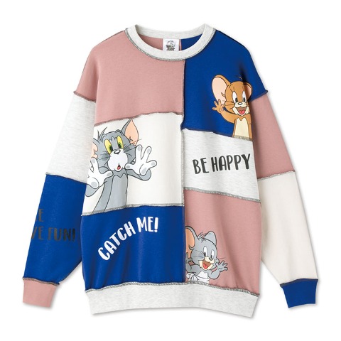 レディース　プルオーバー（TOM＆JERRY）