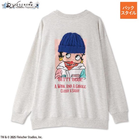 レディース　プルオーバー（BETTY BOOP）