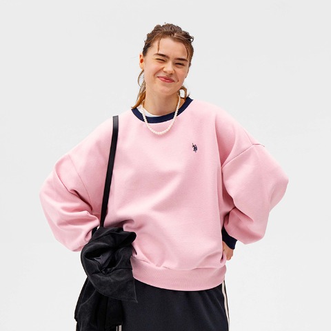 レディース　プルオーバー（bleu et rose/U.S.POLO ASSN.）