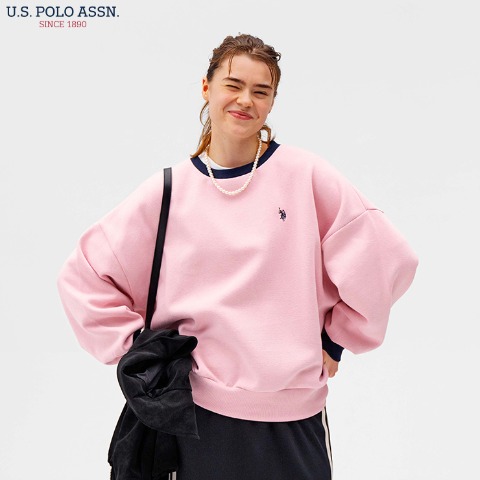 レディース　プルオーバー（bleu et rose/U.S.POLO ASSN.）