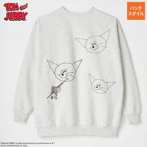 レディース　プルオーバー（トムとジェリー）