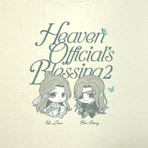 レディース　ハンガー付Tシャツ（アニメ『天官賜福 貮』）