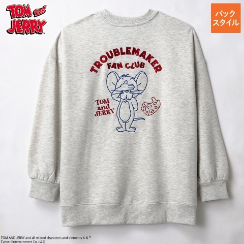 レディース　プルオーバー（トムとジェリー）