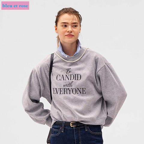 レディース　プルオーバー(bleu et rose）