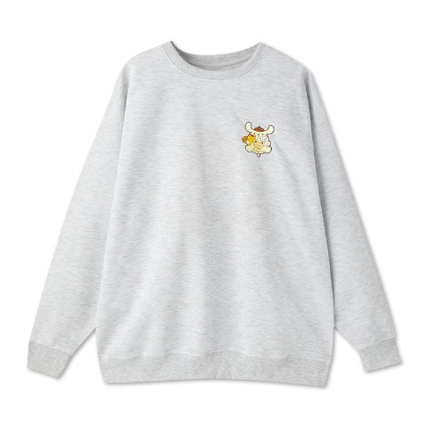 レディース　さがら刺しゅうプルオーバー（ポムポムプリン）