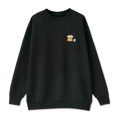 レディース　さがら刺しゅうプルオーバー（ポムポムプリン）