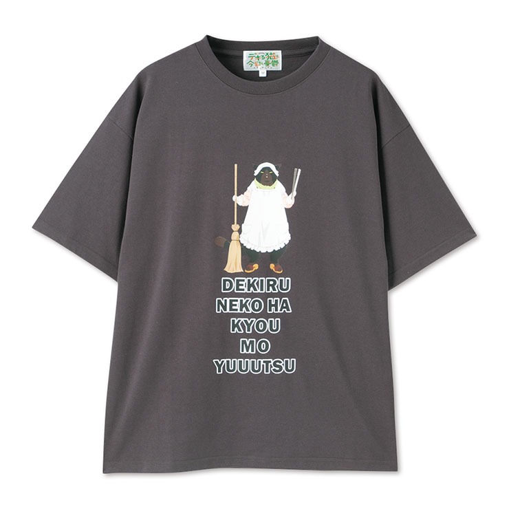 レディース シール付Tシャツ（TVアニメ『デキる猫は今日も憂鬱