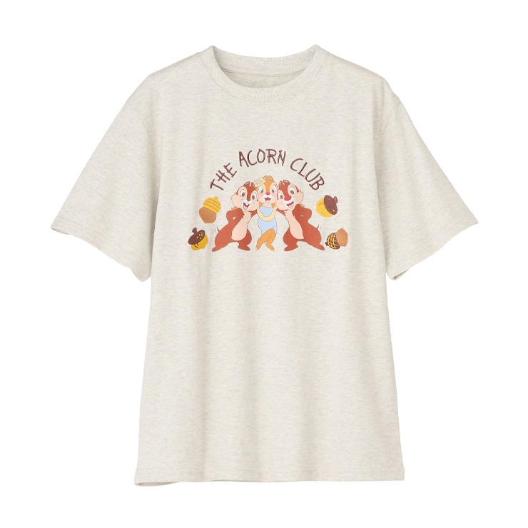 レディース 半袖Tシャツ（チップ＆デール＆クラリス） | アベイル