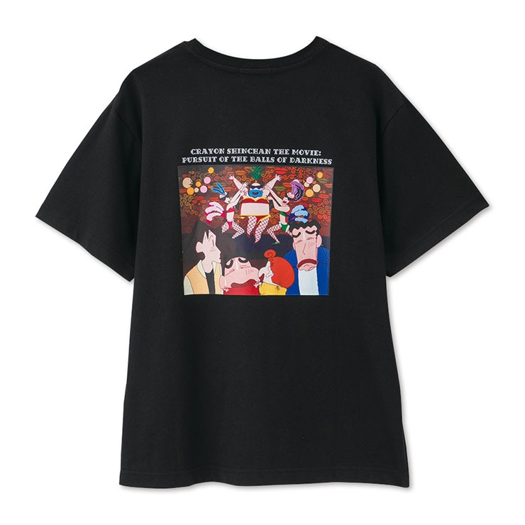 レディース ステッカー付Tシャツ（「映画クレヨンしんちゃん 暗黒