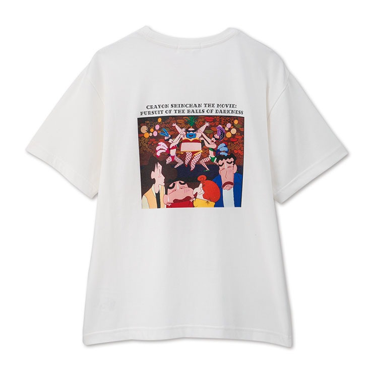 レディース ステッカー付Tシャツ（「映画クレヨンしんちゃん 暗黒