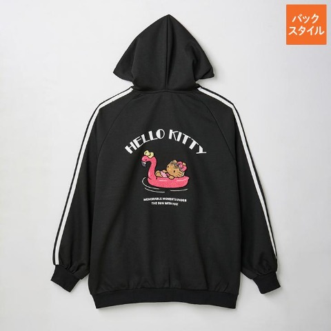 レディース　ジップパーカ（ハローキティ）