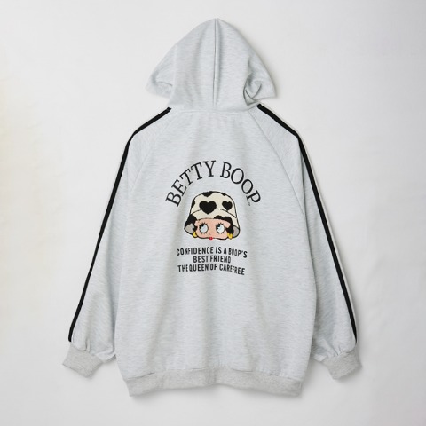 レディース　ジップパーカ（BETTY BOOP）