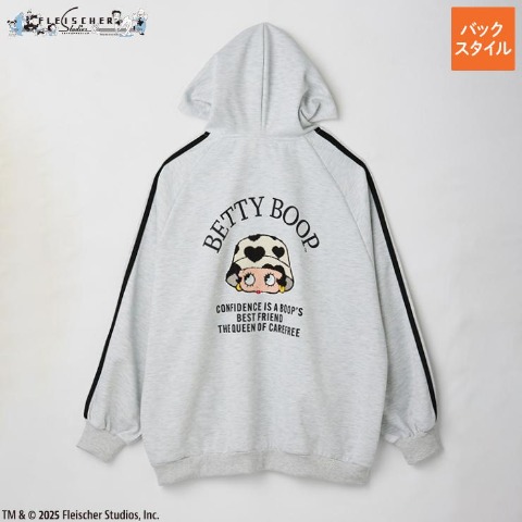 レディース　ジップパーカ（BETTY BOOP）