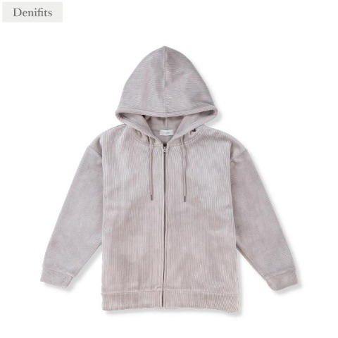 レディース　コール×フリースジップパーカ（Denifits）