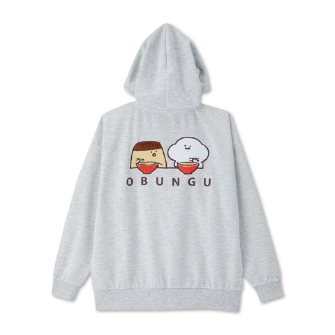 レディース　ジップパーカ（お文具といっしょ）