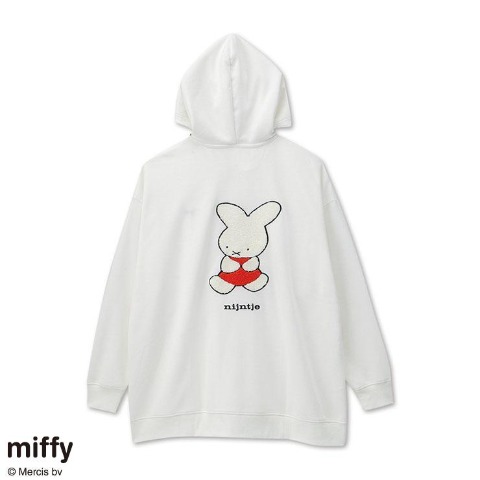 レディース　ジップパーカ（miffy）