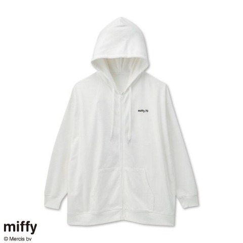 レディース　ジップパーカ（miffy）