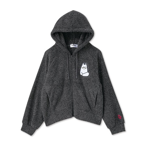 レディース　ジップパーカ（アニメ「ハイキュー!!」）