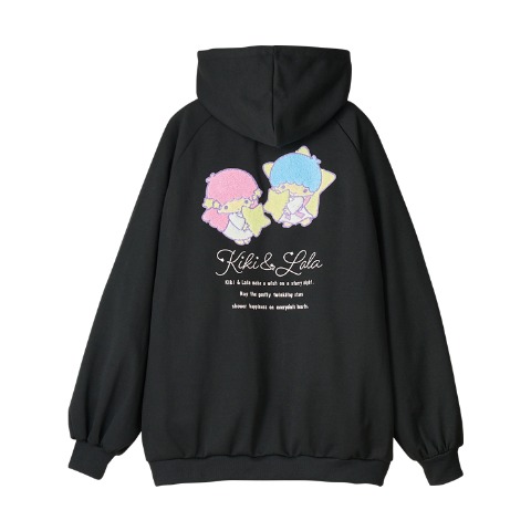 レディース　ジップパーカ（リトルツインスターズ）