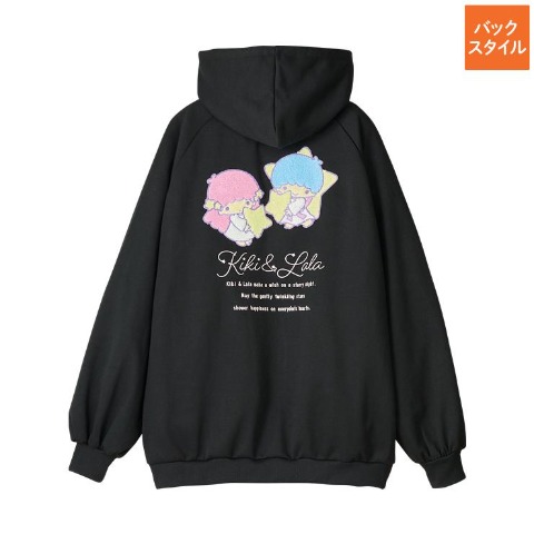 レディース　ジップパーカ（リトルツインスターズ）