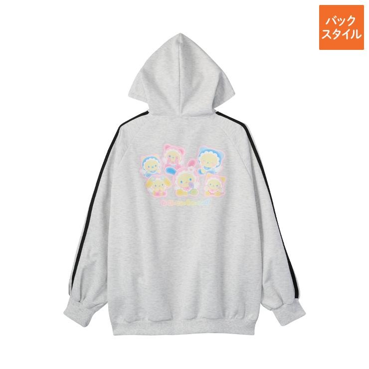レディース 長袖ジップパーカ（ウサハナ） | アベイル | しまむらパーク