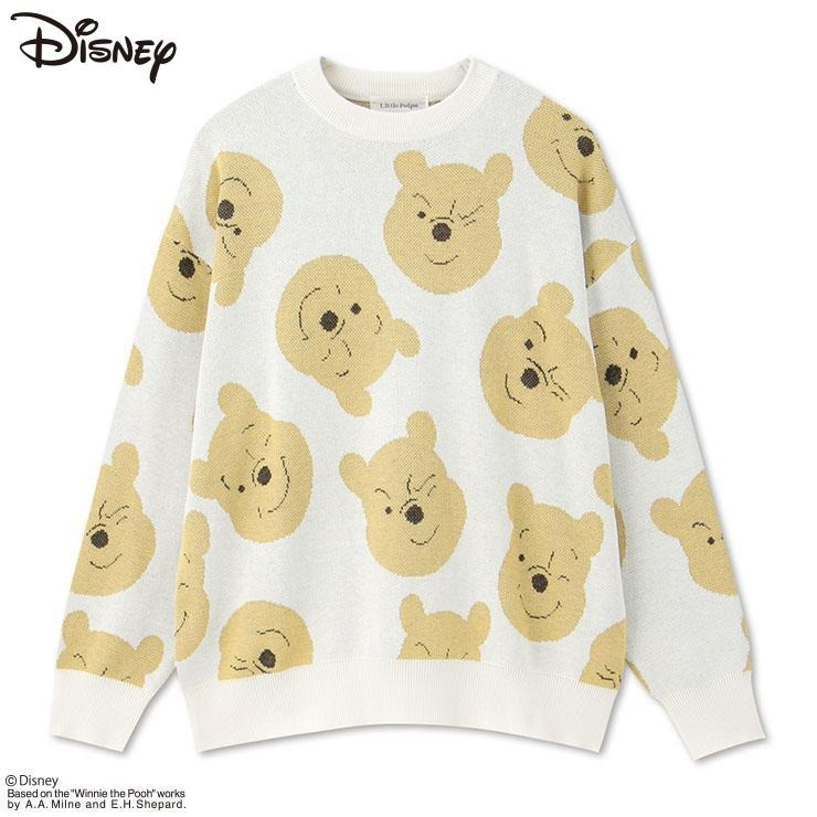 プーさん 長袖カーディガン ルームウェア M WHITE POOH sub59_l.jpg