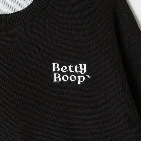レディース　ニットプルオーバー（BETTYBOOP）