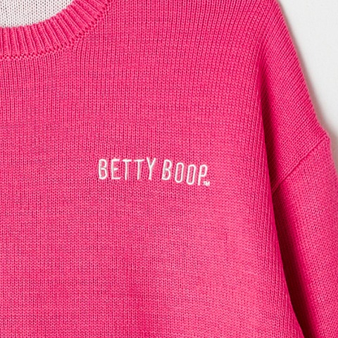 レディース　ニットプルオーバー（BETTYBOOP）