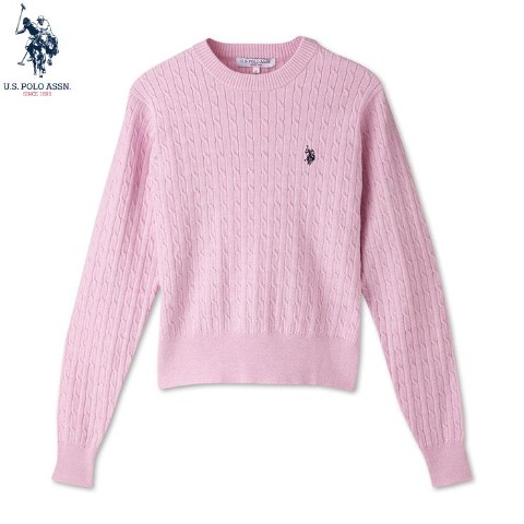 レディース　ニットプルオーバー（U.S.POLO ASSN.）