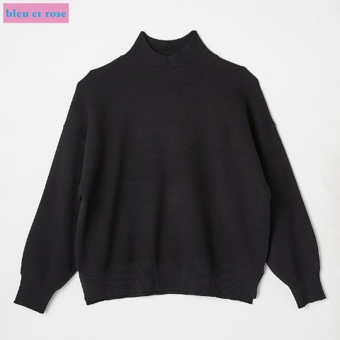 レディース　ニットプルオーバー（bleu et rose）