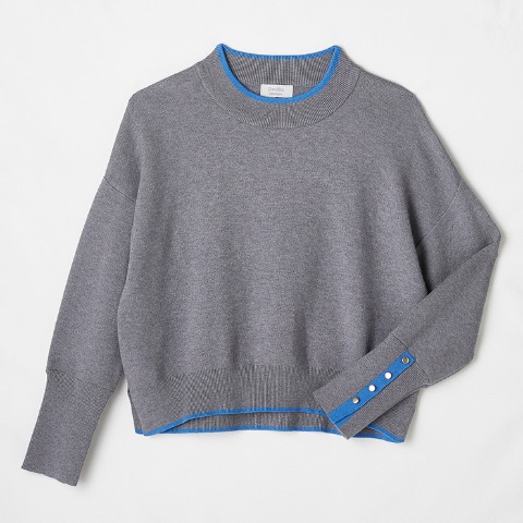 レディース　ニットプルオーバー（bleu et rose）