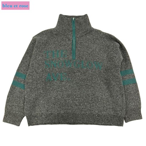 レディース　ニットプルオーバー（bleu et rose）