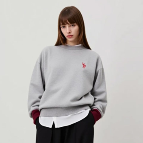 レディース　ニットプルオーバー（U.S. POLO ASSN.）