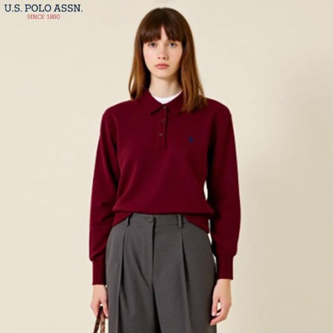 レディース　ニットプルオーバー（U.S. POLO ASSN.）