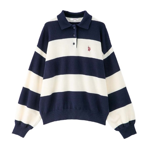 レディース　ニットプルオーバー（U.S. POLO ASSN.）